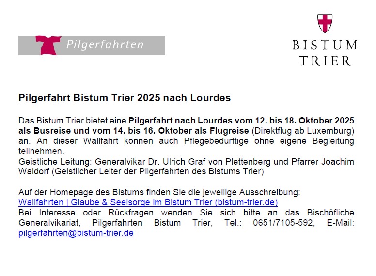 Bistumswallfahrt