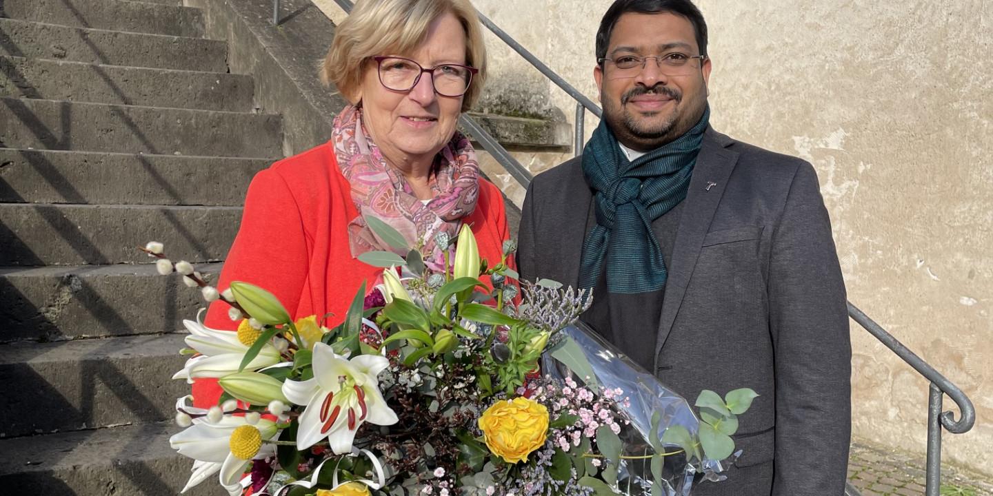 Pfr. Antony u. Agnes Wolber Jubiläum (c) Pfarrei Moselkrampen Pfr. Antony u. Agnes Wolber Jubiläum