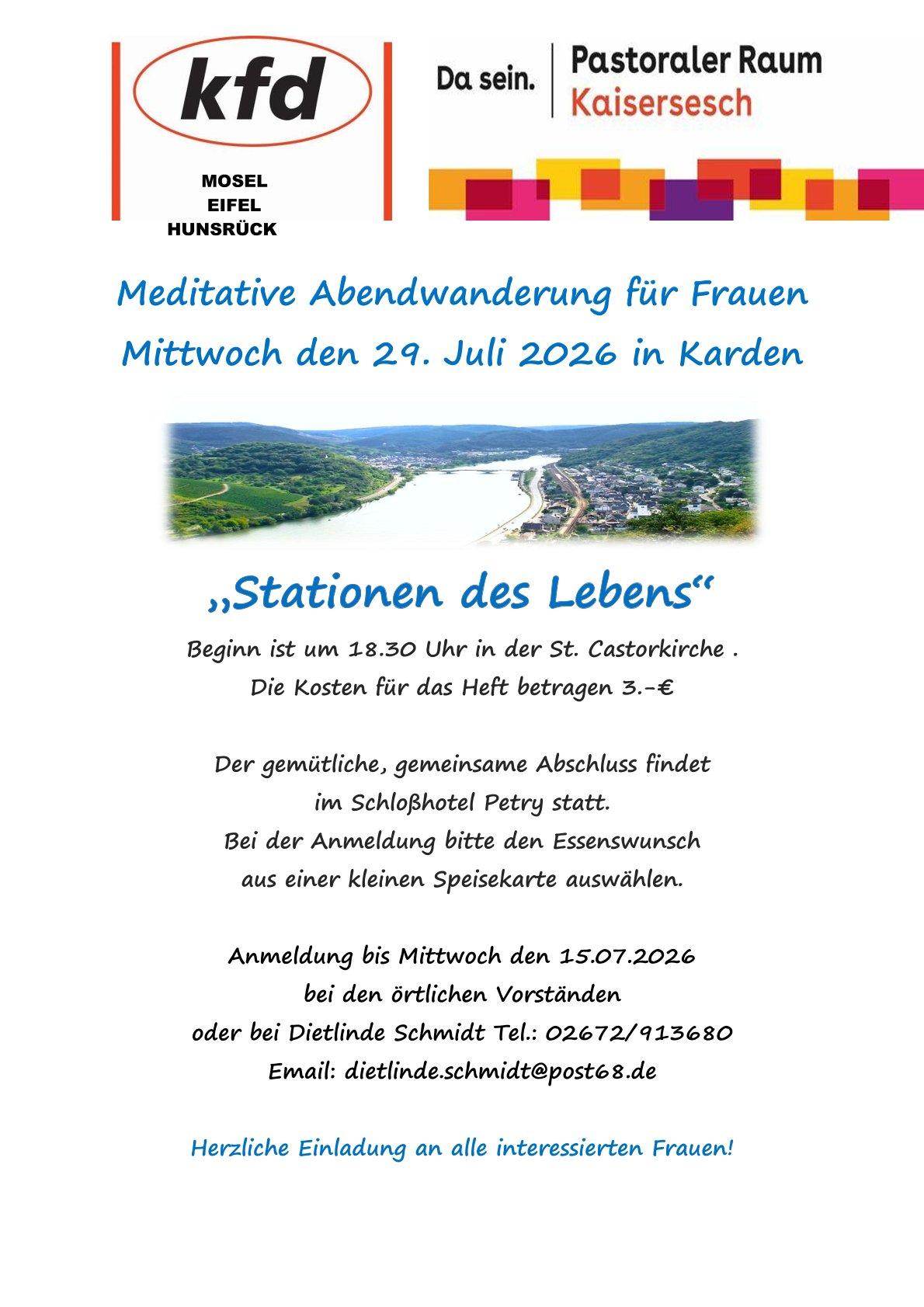 Plakat Abendwanderung-1