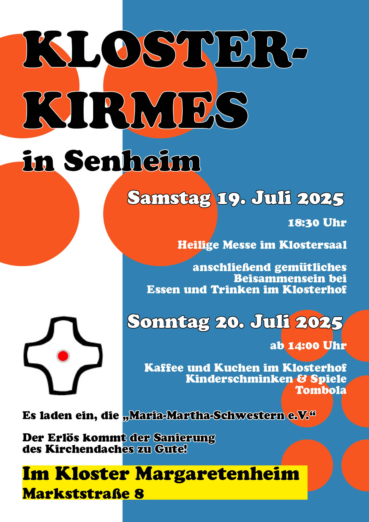 Plakat Klosterkirmes 2025